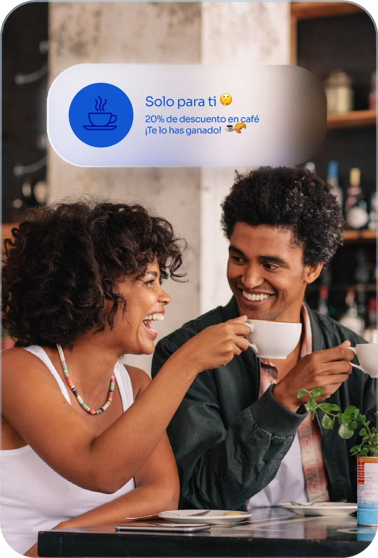Vista de KeepYa invitando a dejar una reseña
